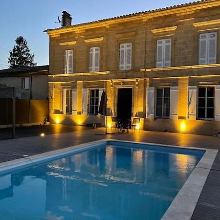 Maison De Maitre Gironde Saint-Philippe-d'Aiguille Bagian luar foto